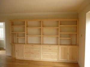 Handmade Maple display unit