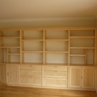 Handmade Maple display unit
