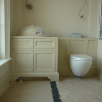 Painted Bathroom Vanity unit