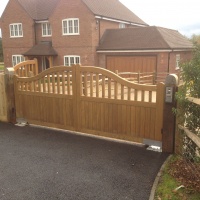 Hardwood Gates Supplied and Fitted