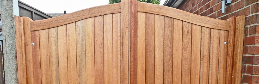bespoke wooden gates Hampshire
